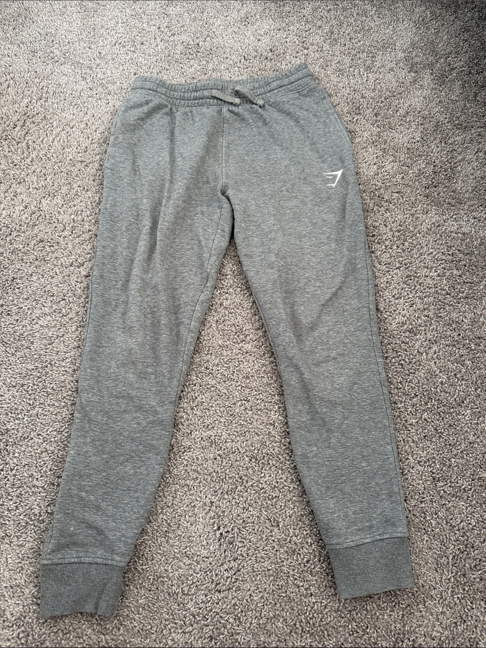 Gymshark Mens Gray Heather Jogger Sweatpants